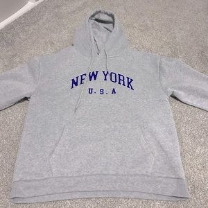 Grey hoodie
